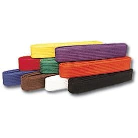 Colored Rank Belts